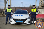 Тульские сотрудники ГИБДД помогли беременной женщине добраться до роддома