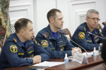 Дмитрий Миляев провел заседание комиссии по предупреждению и ликвидации чрезвычайных ситуаций