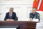 Дмитрий Миляев провел заседание комиссии по предупреждению и ликвидации чрезвычайных ситуаций