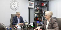 Дмитрий Миляев встретился с руководителем регионального Управления Федерального казначейства - ГТРК