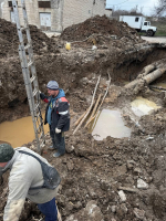 Туляки ремонтируют водопроводные сети в Донецке