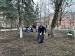 Алексей Эрк, депутаты и сотрудники аппарата Тульской городской Думы приняли участие в субботнике