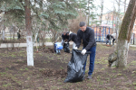 Алексей Эрк, депутаты и сотрудники аппарата Тульской городской Думы приняли участие в субботнике