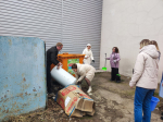 Аппарат Общественной палаты принял участие в городском субботнике
