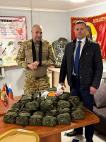 ДМИТРИЙ АНДРОСОВ ПОМОГАЕТ ВОЕННОСЛУЖАЩИМ