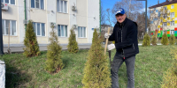 Сергей Балтабаев принял участие в субботнике в Ефремове - ГТРК