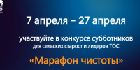 Присоединяйтесь к «Марафону чистоты» и выиграйте призы! - ИА Тульская пресса.Ru