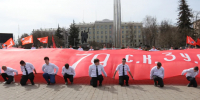 В каждом районе Тульской области развернут 20-метровую копию Знамени Победы - ИА Тульская пресса.Ru