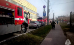 В Туле загорелась заброшка за Музеем оружия