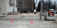 В Туле начали менять страшную плитку у автовокзала - ГТРК