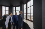В ходе рабочего визита в Одоевский район Дмитрий Миляев посетил музейно-культурные пространства