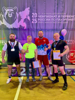 Тульские спортсмены на пьедестале чемпионата России по пауэрлифтингу