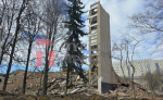 Снос здания «Типографии» в Туле продолжается: осталась только восьмиэтажная стена