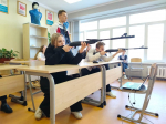 В МКОУ «Киреевский центр образования № 2» прошло мероприятие «Меткий стрелок», посвященное памяти учителя ОБЖ Ильичева С.Б!