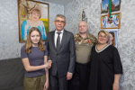 Дмитрий Миляев вручил участнику СВО орден Мужества