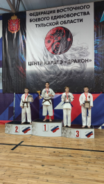 Туляки стали победителями и призёрами Кубка области по восточному боевому единоборству