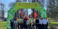 В парке Болотова прошел маршрут здоровья - ГТРК