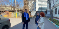 Константин Гончаров провел мониторинг состояния дворов, отремонтированных по ФСГС - Единая Россия