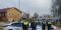 Сотрудники тульской ГАИ помогли водителю опрокинувшейся «Газели» - ТК Первый Тульский