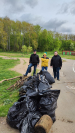 СУББОТНИК В БЕЛОУСОВСКОМ ПАРКЕ