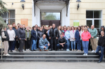 Большая команда стройкомплекса на субботнике