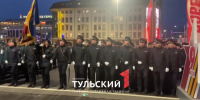 В Туле на площади Ленина проходит репетиция Парада Победы - ТК Первый Тульский