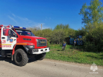 Под Ефремовом на пожаре погиб мужчина