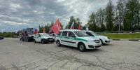 В Туле состоялся межведомственный автопробег в честь 80-й годовщины Победы - ИА Тульская служба новостей