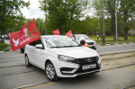 Тульские предприниматели приняли участие в автопробеге в честь юбилея Победы