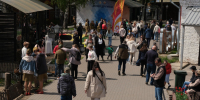 В День Победы в ремесленном дворе «Добродей» состоялся праздник «На переднем крае» - Объединение центров развития культуры