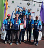 Сборные Тульской области завоевали золото и серебро на чемпионате ЦФО по городошному спорту