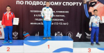 Тулячка стала победительницей первенства России по подводному спорту