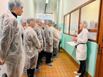 Школьники из Киреевского района познакомились с производством молочных продуктов