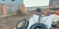Приставы заставили туляка расчистить участок от старых шин, мусора и навоза - Myslo.Ru