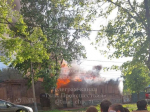 16 человек тушили пожар в Туле: сгорело заброшенное здание на Пушкинской
