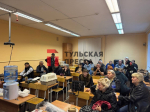 В Туле эвакуировали жильцов поврежденного обломками БПЛА дома