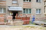 Илья Беспалов проконтролировал ход ремонтных работ в поврежденных домах в Пролетарском округе