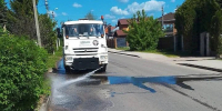 В жаркую погоду в Туле будут чаще мыть улицы - ИА Тульская служба новостей