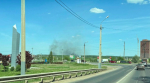 В Заречье загорелось поле