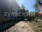Жильцов поврежденных домов в Туле разместили в гостинице
