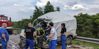 Появились фото с места ДТП на трассе М-2 «Крым» под Тулой - ИА Тульская служба новостей