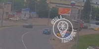 Момент ДТП на Новомосковском шоссе в Туле попал на видео - ИА Тульская служба новостей