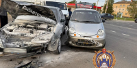 В Туле 20-летняя девушка за рулем Daewoo устроила аварию, поворачивая налево - ИА Тульская пресса.Ru