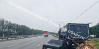На трассе М-4 под Венёвом столкнулись ВАЗ и фура - Молодой коммунар