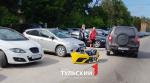 В Туле на улице Тимирязева столкнулись две легковушки
