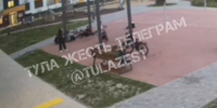 В Туле девочка повредила шею, упав с качелей. Видео - ИА Тульская пресса.Ru