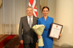 Дарья Герасимова награждена Благодарностью Президента РФ