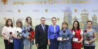 Работникам Управления Судебного департамента в Тульской области вручены ведомственные награды - Судебный департамент
