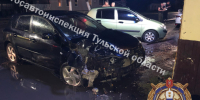 Пьяный водитель на иномарке врезался в здание в Одоеве - ИА Тульская пресса.Ru