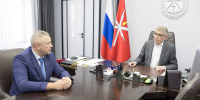 Дмитрий Миляев провел встречу с Юрием Любарским - Правительство области